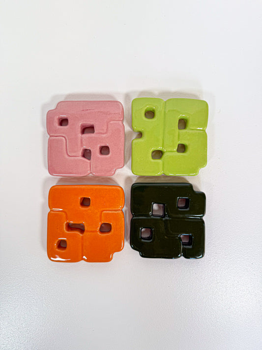 Puzzle Coasters SET of 4