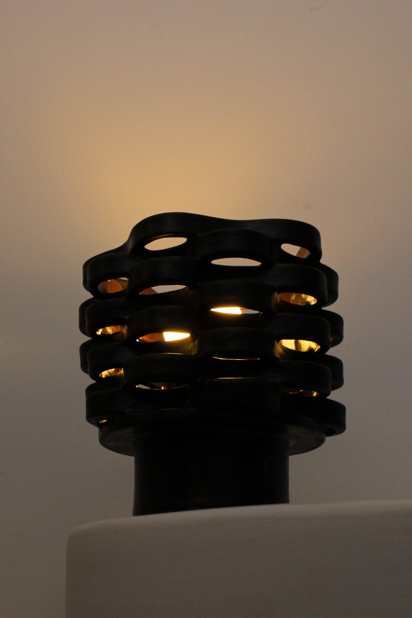 Ceramic Eclipse Lamp