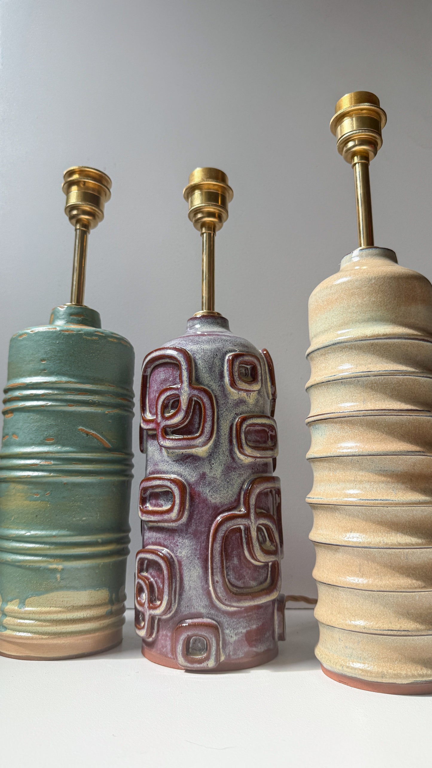 Amethyst Retro Sculpt Table Lamp