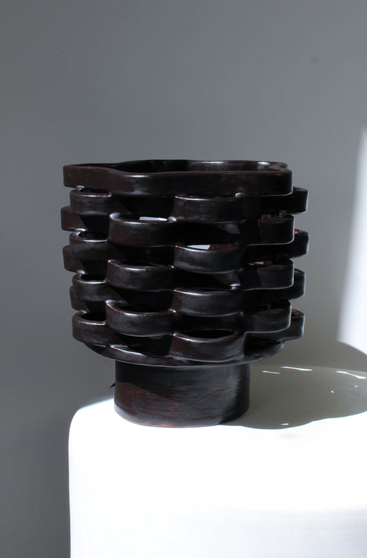 Ceramic Eclipse Lamp